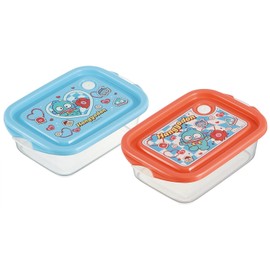 Skater FCN2WAG-A Sealing Container, Storage Container, Side Dish Container, 16.9 fl oz (500 ml), Antibacterial, Made in Japan, 2P, Sanrio Hangyodong, Party