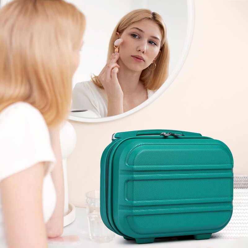 Kono Vanity Case ABS Hard Shell Makeup Case Box Organiser