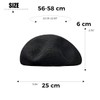 RUNQIU Men's Women's Summer Polyester Cotton Painter's Hat, Flat Knit