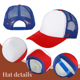 Blonde Mullet Wig for Men 70S 80S Rock Disco Star Costume Sleeveless Plaid Shirt Metal Frame Blonde Sunglasses Vintage Hat(X-Large)