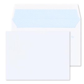 RAYLU PAPER - Pack of White Peel and Seal Paper Envelopes for Sending Documents and Letters, Easy Seal, 90 g/m² Thick (Quartilla, Pack of 10)