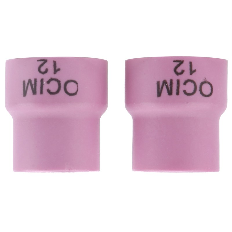 Ceramic Welding Cup Set Red 12# Replacement for Air Cooled