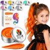 Cera Para Pintar Cabello, Tinte Temporal Para Cabello (Naranja)