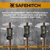 SAFEHITCH - Digital Vernier Caliper - Inches - MM -