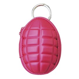 Key & Coin Case (Grenade) Pink