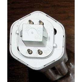 GE Biax T/E ECO 32W 4 Pin CFL GX24q-3 General Electric Compact Fluorescent NEW