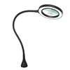 NEWACALOX Magnetic Magnifying Lamp, 3 Color Modes, 10X&5X Magnifying Glass,