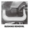 Powerbuilt Upper Control Arm Bushing Service Tool Set for Ford,