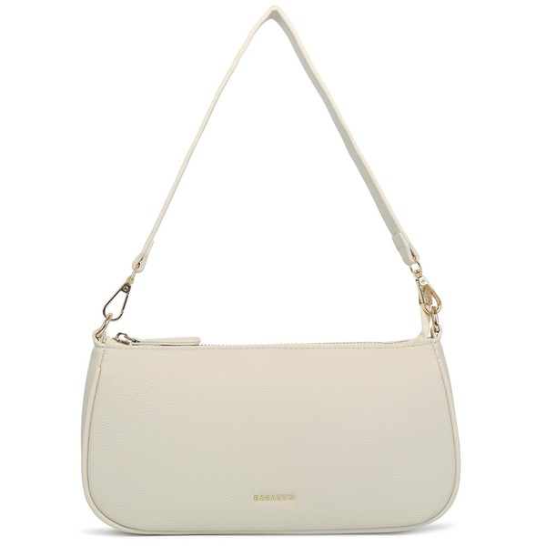 Barabum Retro Classic Clutch Shoulder Tote HandBag with Zipper Closure