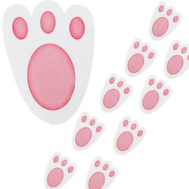 Widdle Gifts Easter Bunny Footprints Pack of 30 - Easter Egg Hunt Accessories Fun and Games - 8846
