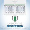 Eneloop Panasonic K-KJ63M3A8BA Advanced 8-Position Rechargeable Battery 5-Hour Quick Charger