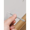 500Pcs Double-Head Skirting Thread Seamless Nail Metal Skirting Line Without