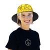 Bucket Hats Double-Side-Wear Reversible Fashion Sun Cap 80s 90s Hippie
