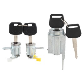 AUTOKAY Ignition Switch & Door Lock Cylinder Fits for Toyota Tacoma 1995-2004