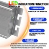 POWLSOJX Solar Grid Tie Micro Inverter MPPT Smart Micro PV