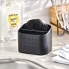 iDesign Sponge and Scrubber Holder with 2 Compartments for Kitchen
