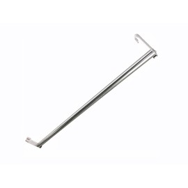 Nexel Coat Rack Rod Kit, 36"W, Chrome Finish