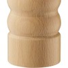 Zassenhaus Berlin Wood Pepper Mill, Refillable Pepper Grinder, 4.7-Inch, Natural
