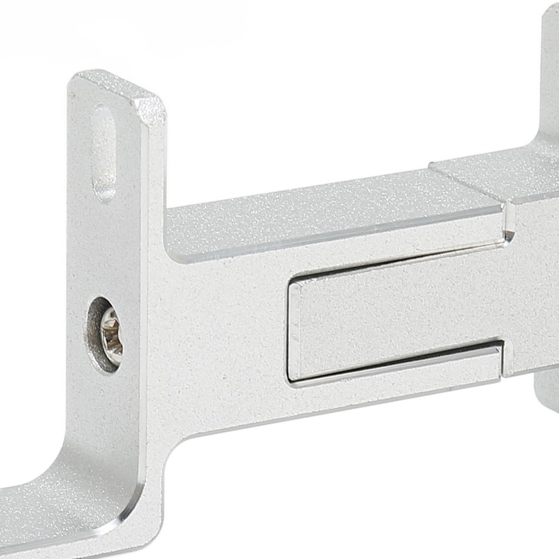 Water Pump Bracket Silver Aluminum Alloy Desktop Mounting Stand for