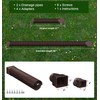 Ogutter Rain Gutter Downspout Extensions, Downspout Extender for Rainwater Drainage