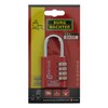 BURG-WÄCHTER Adjustable combination lock, 6.5 mm thickness, 4 number wheels,