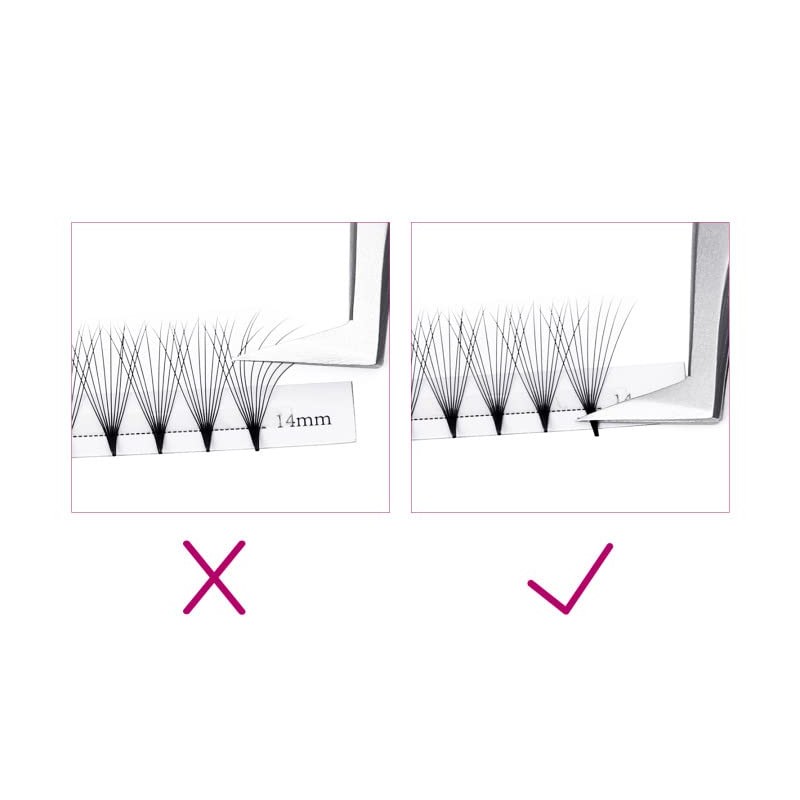 Volume Lash Extensions 10D Premade Russian 0.07 C Curl 8-14mm