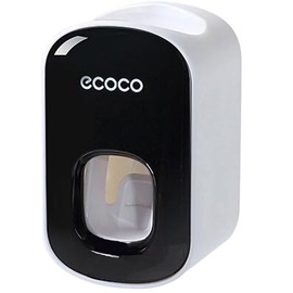 Beauty PLAYER Automatic Toothpaste Dispenser, Wall Mounted, ABS, Toothpaste Holder, Toothpaste Stand, Toiletries, Convenient, Popular, Easy to Install, No Drilling Required, Removable, Washable, For