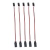 skrnrhrery Servo Extension Cable, 3-pin Male to Female Lead Connector Suitable for servo Extension Connection Control Board Remote Control Component servo Cable Connector 6 Sizes (15cm5 Pieces)…