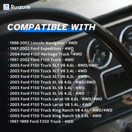 Front ABS Wheel Speed Sensor Left Right fit for 4WD 1997 1998 1999 2000 2001 2002 2003 Ford F-150 F150, 97-99 F-250 F250, Ford Expedition, 98-02 Lincoln Navigator, Driver Passenger Side, ALS201
