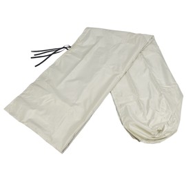 Outdoor Telescopic Canopy Dust Cover 210D Oxford Cloth Waterproof Sunscreen Awning Protective Cover Beige254x30.5x21.6cm / 100.0x12.0x8.5in
