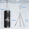 GROOFOO Punching Bag, Boxing, Hitting, Body Training, Fitness, Martial Arts,