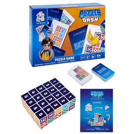 FARSEE Juego de emparejar, Juego para Fiestas, Pensamiento rápido para completar Las Combinaciones, Mejora la Capacidad de razonamiento, Juega con hasta 4 Jugadores o en Grupos pequeños. (Azul)