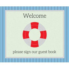 Guest Book for vacation home (Hardcover)