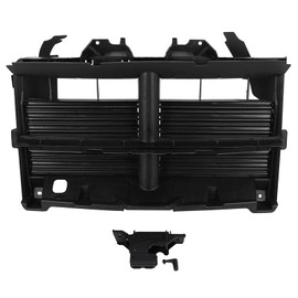 SCITOO 68302660AB,68302660AA Radiator Shutter Assembly with rapid heat dissipation fit for 2014-2018 for Ram 1500 Big Horn 3.0L;2014-2018 for Ram 1500 Big Horn 3.6L