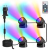 PChero RGB Pond Lighting LED Underwater Lighting Spotlight Pool Lighting