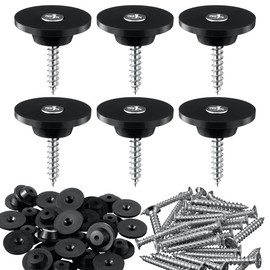 Enhon Pack of 200 Sealing Nails for Studded Panel, 3.5 x 25 mm Mounting Nails, Mounting Buttons with Nail for Nub Film, Construction Drainage, Raised Beds, Flower Pots or Cellar Walls