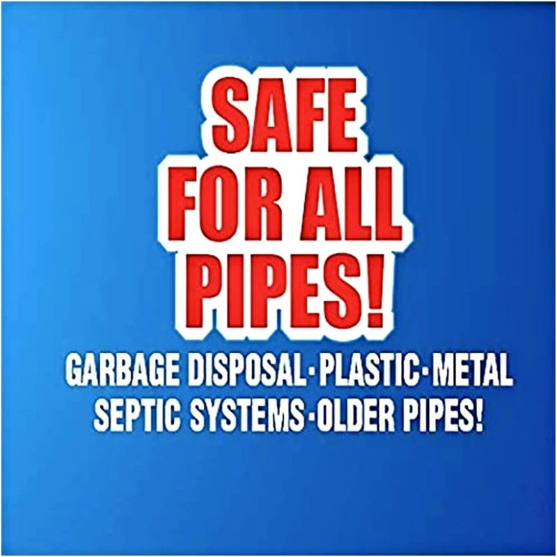 Mister Plumber Professional Formula Drain Opener, 32 Fl Oz "No-Glug"