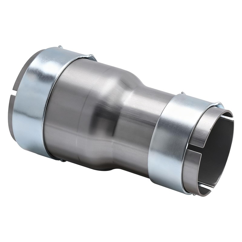 Patioer 2.5" to 3" Exhaust Adapter Reducer with Clamps, Universal