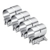 EVIL ENERGY 2.5'' Exhaust Clamp, 2 1/2 in Lap Joint