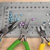 Economy Pliers Set of 3 Color Coded Jewelry Making Repair