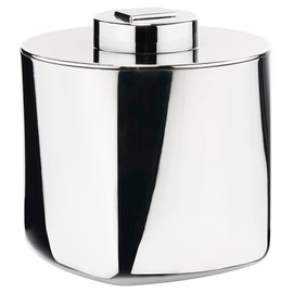 Zone Denmark Rocks Ice Bucket with Tongs Diameter 13 x 12 cm Polished Steel