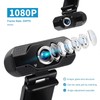 1080P Webcam with Microphone, HD Webcam HD 1080P AutoFocus Webcam