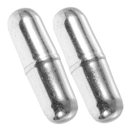 Ipetboom 2Pcs Magnetic Stirrer Bars Stainless Steel Speed User Friendly Magnetic Stirring Rods for Laboratory Use Compact Design for Efficient Mixing Safe Reliable