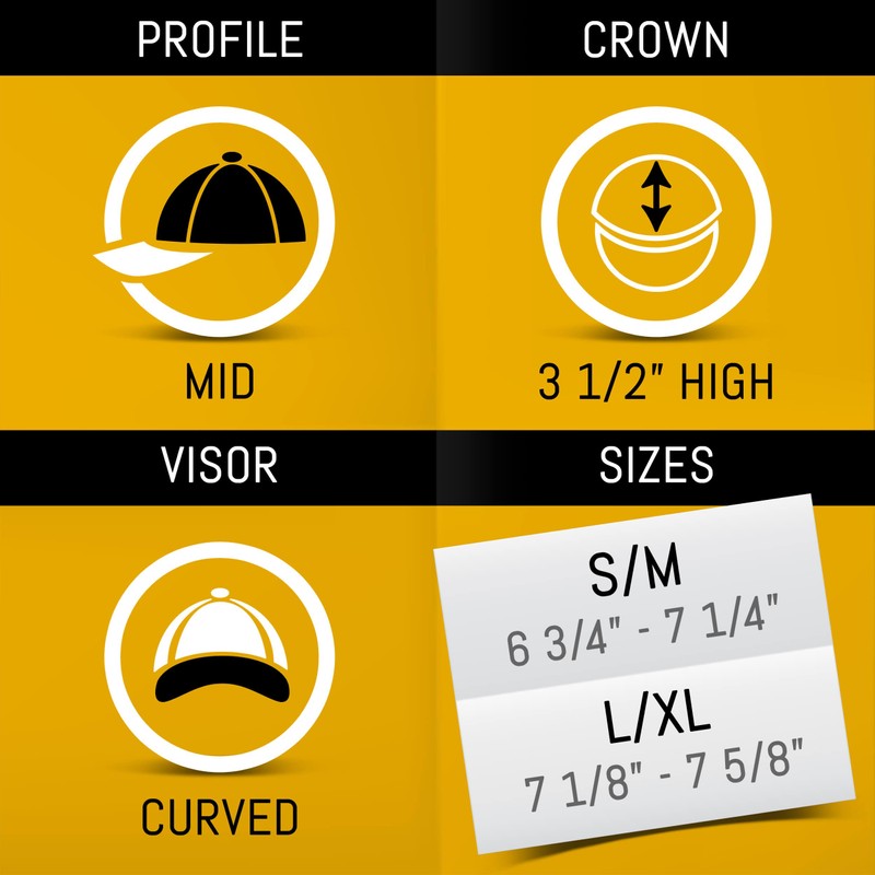 Dion Wear Men's Baseball Cap Spartan Warrior, Mid Profile, Black