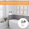 2Pcs Socket Cover Box,Plug Socket Cover,Single Socket Cover,Plug Socket Covers