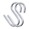 Denpetec 2pcs Stainless Steel Fishing Hiking Hammock Hook S Shaped