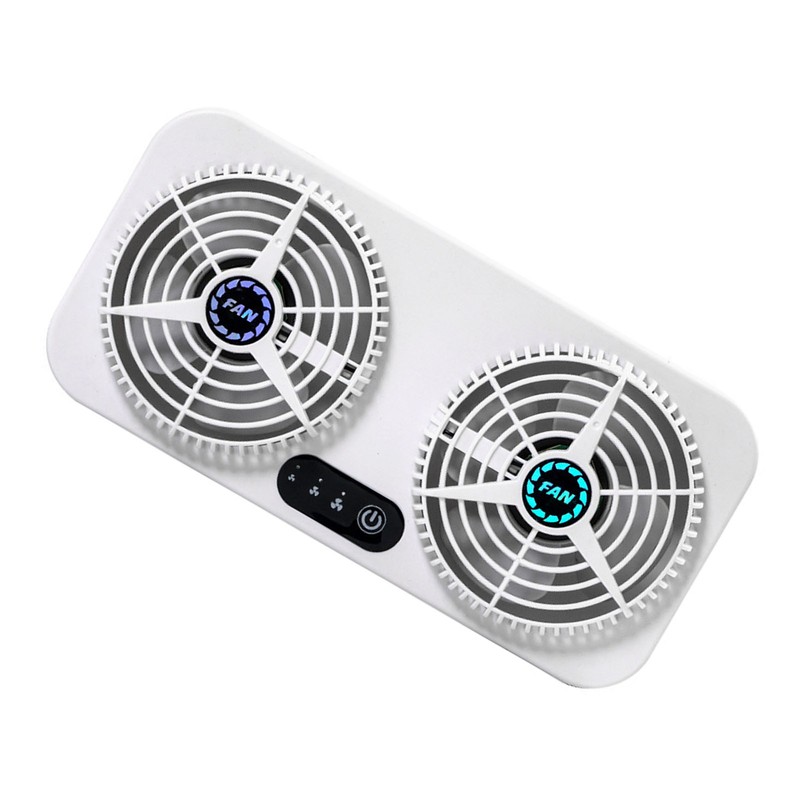 2.4V 5W Car Ventilation Fan USB Interface Portable 3 Speeds