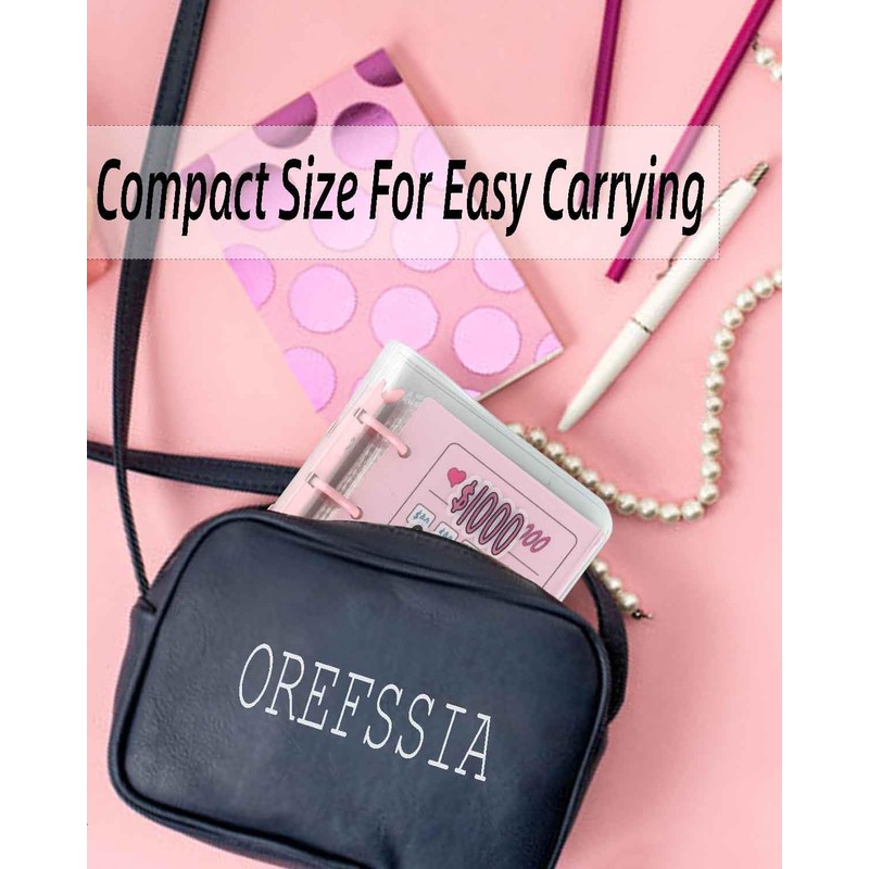 Mini Money Saving Binder, Save $1000 Envelopes Money Saving Challenge