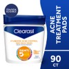 Clearasil Ultra 5 in 1 Acne Face Wash Pads, 90