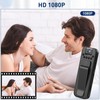 Portable Video Camera Clip On 1080P HD Pocket Video Camera